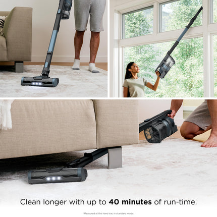 Shark Rocket Pet Cordless Stick Vacuum, Ice Blue - NEW OPEN BOX