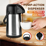 Vondior 64 Oz Airpot Coffee Dispenser with Pump, Insulated Thermal Coffee Carafe