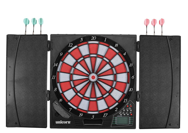 Unicorn ELX300 Electronic Dartboard Cabinet