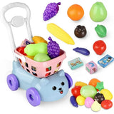 Toys Shopping Cart Grocery Kitchen for Children T74