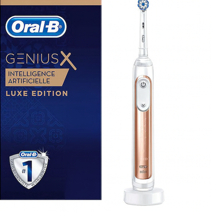 ORAL-B GENIUS X LUXE EDITION ELECTRIC TOOTHBRUSH POWERED BY BRAUN