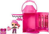 L.O.L. Surprise! Loves CRAYOLA Color Me Studio with Collectible Doll, Over 30 Surprises, Paper Dresses, Crayon Dolls, Art Studio Packaging, Crayon Capsule Packaging, Limited Edition Doll 3+