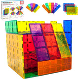 28pc PicassoTiles Jumbo Magnetic Building Blocks Set - 12"x9" and 3" Tiles, STEM Educational Toy