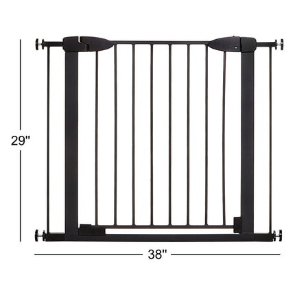 Dreambaby's Boston Metal Safety Gate 29.5-38" Wide, 29" Tall