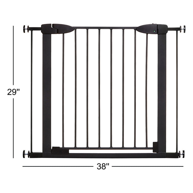 Dreambaby's Boston Metal Safety Gate 29.5-38" Wide, 29" Tall