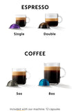 Nespresso Vertuo Coffee and Espresso Machine by Breville - Black- brand new, no box, assorted colours