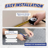 PANTHER ARMOR Carpet Protector Mat for Pets, for Deep Pile Carpet, Stop Cats from Scratching Carpets, Door Edge Protector, Plastic Runner Mat, 15.7” x 43.3”