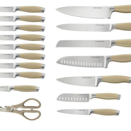 Studio Cuisine™ 18 Piece Peened Knife Block Set 71821