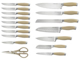 Studio Cuisine™ 18 Piece Peened Knife Block Set 71821