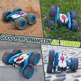 CREEPING CAR SERIES Remote Control Stunt Car, 9368 SKY BLUE