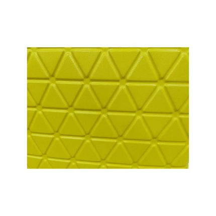 TUCCI ITALY TESSERE 3 PIECE FASHION SPINNER WHEEL LUGGAGE SUITCASE SET - YELLOW (20"/24"/28")