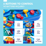 hahaland Kids Toys for 3 Year Old Boys - Car Race Track Boy Toy Age 3 4, Adventure Vehicles Toy Learning & Intelligence Educational for 3 4 5 Year Old Boy Girls Toddler Toys