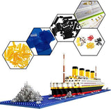 BIDIUTOY Titanic Ship building blocks Set