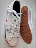 Gotta Flurt Women's Classic II White Canvas Low-Top Sneaker
