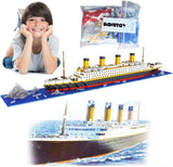 BIDIUTOY Titanic Ship building blocks Set