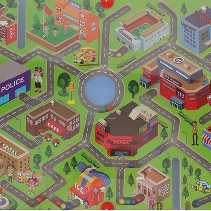 Kids Magnetic Maze Puzzle - City Traffic Learning Toy