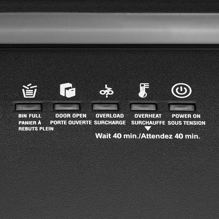 Amazon Basics 12-Sheet High-Security Micro-Cut Paper, CD, and Credit Card Shredder with Pullout Basket