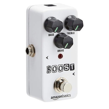 Amazon Basics Boost Guitar Effect Pedal - True Bypass, Full Metal Shell