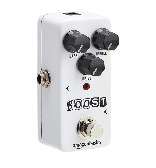 Amazon Basics Boost Guitar Effect Pedal - True Bypass, Full Metal Shell