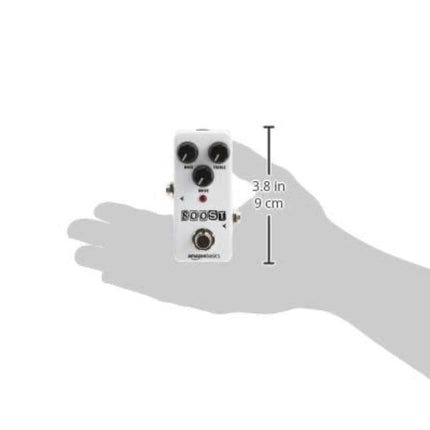 Amazon Basics Boost Guitar Effect Pedal - True Bypass, Full Metal Shell