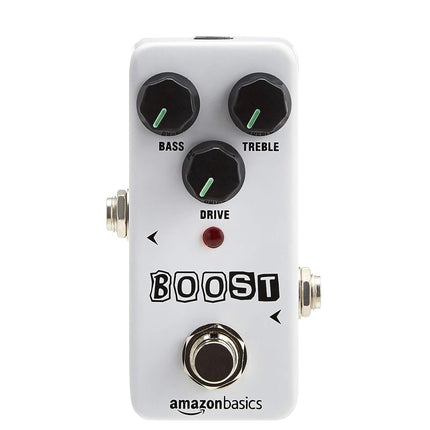 Amazon Basics Boost Guitar Effect Pedal - True Bypass, Full Metal Shell