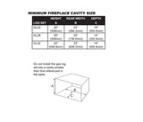 Napoleon Reversible Series GL32 32 Inch 7-Piece Gas Log Set with Burner - GL32N