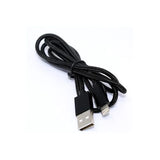 GLOBALTONE LIGHTNING USB 2.0 TO 8 PINS SYNC / CHARGE CABLE 2A 1 METER BLACK