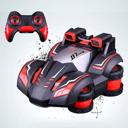 POP Mart Remote Control Car Toy Spins Stunt Turbine Drift High Speed RC Car 360 Degree blue Vehicle 5 Lighting Modes Safe Durable Birthday Xmas Gifts for Kids Boys Girls