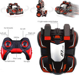 POP Mart Remote Control Car Toy Spins Stunt Turbine Drift High Speed RC Car 360 Degree blue Vehicle 5 Lighting Modes Safe Durable Birthday Xmas Gifts for Kids Boys Girls