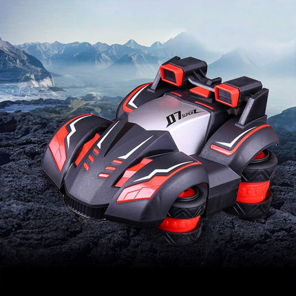 POP Mart Remote Control Car Toy Spins Stunt Turbine Drift High Speed RC Car 360 Degree blue Vehicle 5 Lighting Modes Safe Durable Birthday Xmas Gifts for Kids Boys Girls