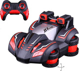 POP Mart Remote Control Car Toy Spins Stunt Turbine Drift High Speed RC Car 360 Degree blue Vehicle 5 Lighting Modes Safe Durable Birthday Xmas Gifts for Kids Boys Girls