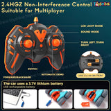 Toyshine Hologram Remote Control Car Stunt RC Cars, 2.4GHz With Double Sided 360 Flips, 4WD Off Road Drift RC Race Car Toy Stunt Toys For Kids 6-12 Year Old Boys Girls Birthday Gift, Blue