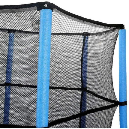 LBLA Kids Trampoline, 55” Mini Trampoline for Kids with Enclosure Net and Safety Pad, Heavy Duty Frame Round Trampoline with Built-in Zipper for Indoor Outdoor