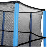 LBLA Kids Trampoline, 55” Mini Trampoline for Kids with Enclosure Net and Safety Pad, Heavy Duty Frame Round Trampoline with Built-in Zipper for Indoor Outdoor