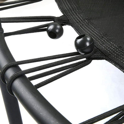 LBLA Kids Trampoline, 55” Mini Trampoline for Kids with Enclosure Net and Safety Pad, Heavy Duty Frame Round Trampoline with Built-in Zipper for Indoor Outdoor