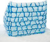 Inflatable Jumbo Snow Bunker- The Ultimate Snowball Fight Bunker to Protect You from Incoming snowballs- Portable Snowball Defence for Winter Fun.