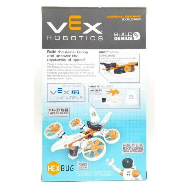 HEXBUG Vex Robotics Aerial Drone Explorer STEM Starter Construction Kit 75+ NEW