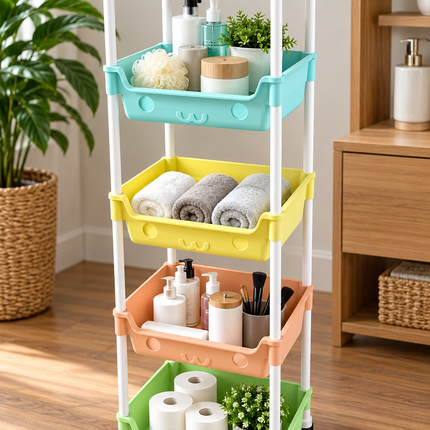 5-Tier Multi-Purpose Storage Organizer – Colorful