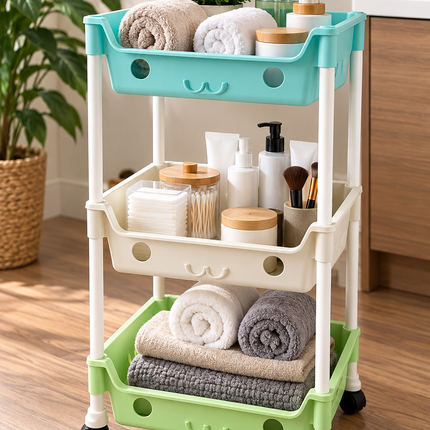 3-Tier Rolling Storage Organizer