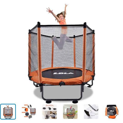LBLA 48 inch trampoline with enclosure for adults