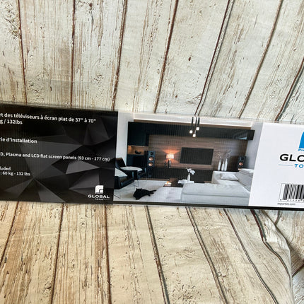 Globaltone Fixed Wall Mount Bracket for 37"-70" TV Max 60kg VESA 600x400