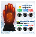 Heated Gloves for Women Men, Gloves for Raynauds Disease, Walking Dogs, Cycling, Hunting, Fishing Waterproof & Windproof Black Color small/medium size