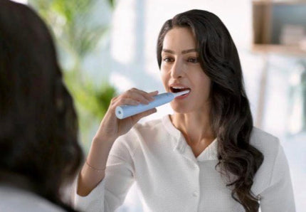 NEWOPENBOX Philips Sonicare 4900 Power Toothbrush, Rechargeable Electric Toothbrush with Pressure Sensor, LIGHT BLUE HX3683/32