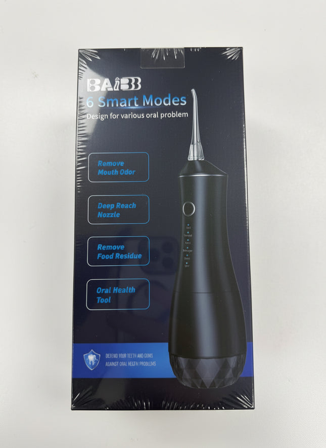 Bsibb Powerful Dental Flosser Black