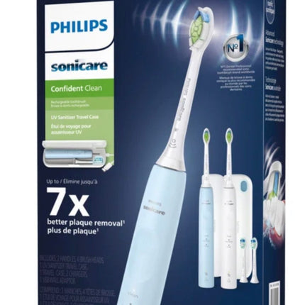 Philips Sonicare Confident Clean with UV Sanitizing Travel Case Edition HX3696/62