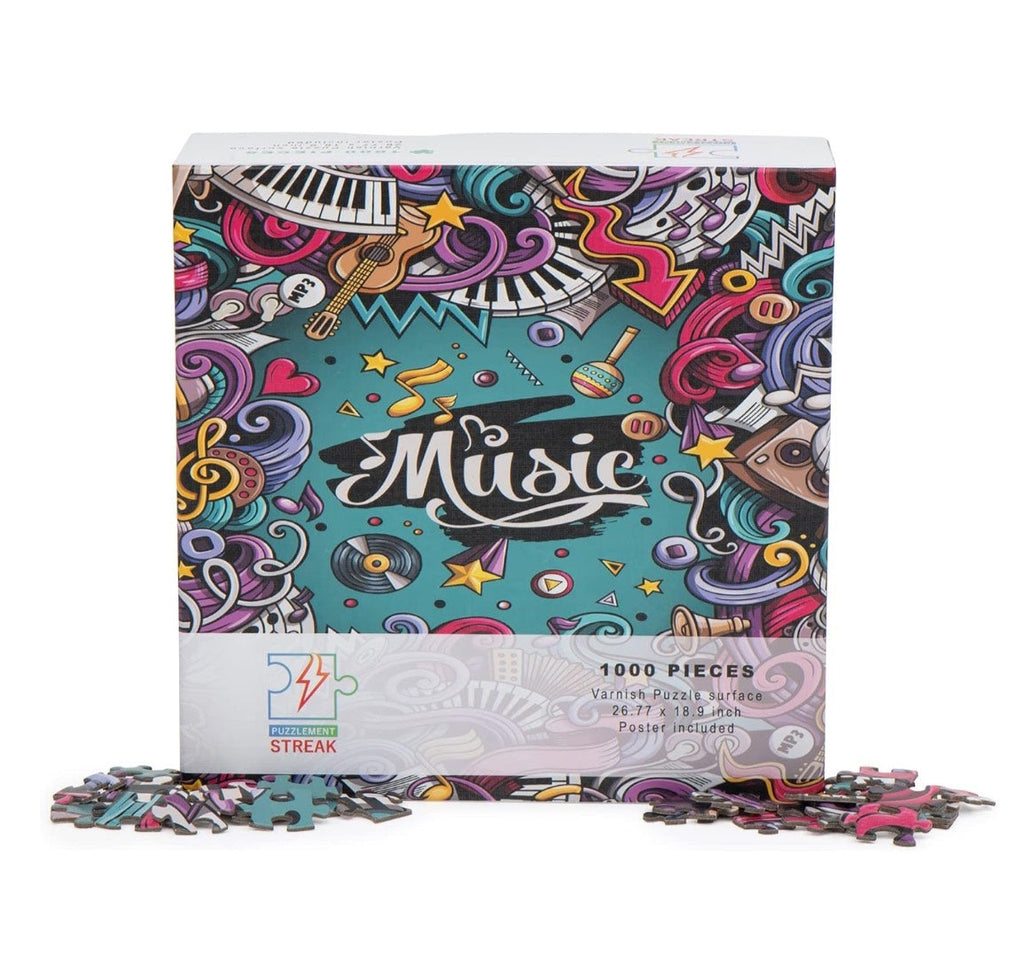 Puzzlement Streak - 1000 Piece Puzzle (Music)