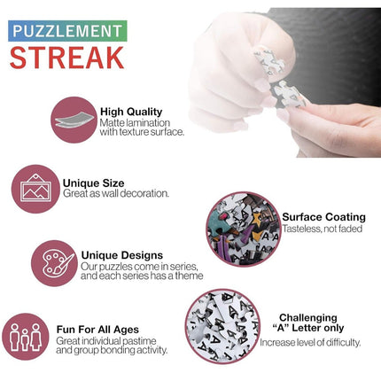 Puzzlement Streak - 1000 Piece Puzzle (Music)