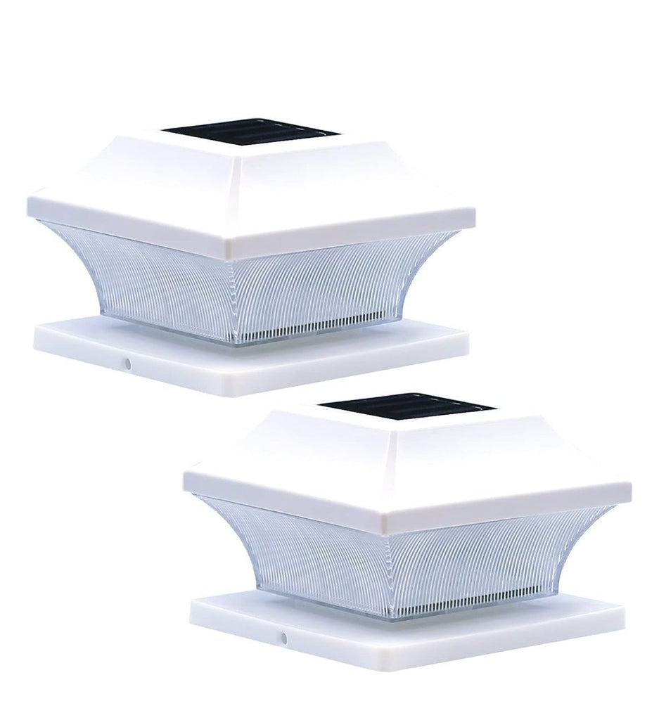 Solar Motion Sensor Light 2 Pack, White