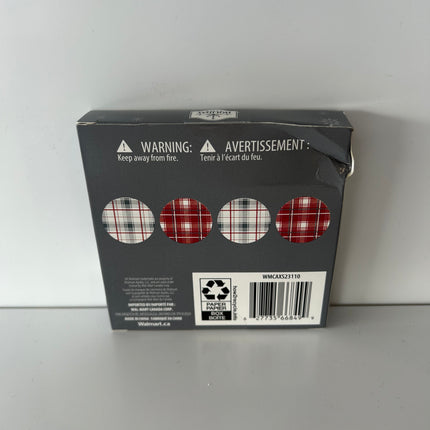 Holiday Time 4 Pcs Coaster Set (WMCAXS23110) 3.9 in. x 3.9 in. Each