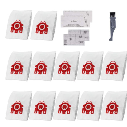I Clean Replacment FJM Vacuum Bags 12Pcs, Compatible with Compact C1, Compact C2, Complete C1, S6000-S6999,S4000-S4999,S700-S799